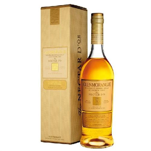 Whisky Bourbon Scotch Glenmorangie 12 ans Nectar d'Or - Highlands Single Malt Whisky - 46% - 70cl