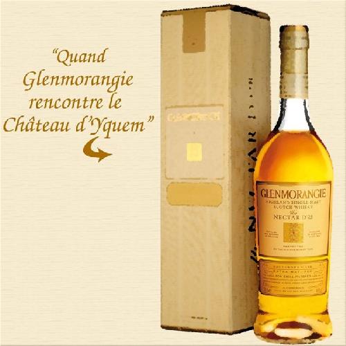 Whisky Bourbon Scotch Glenmorangie 12 ans Nectar d'Or - Highlands Single Malt Whisky - 46% - 70cl