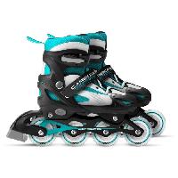 Glisse Urbaine Roller en ligne ajustable Semi soft In-line -  taille 34-37 - SKIDS CONTROL CARBONE - JK525302