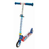 Glisse Urbaine SMOBY - Spidey - Patinette 2 roues pliable - Strucure métale - Petite trottinette avec guidon réglable