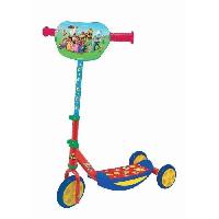 Glisse Urbaine SMOBY - Super Mario - Patinette 3 roues silencieuses - Strucure métale - Petite trottinette avec guidon réglable