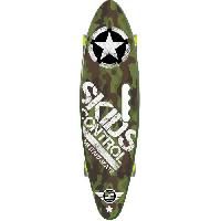 Glisse Urbaine STAMP Skateboard 24 x 7 avec poignée Skids Control Military