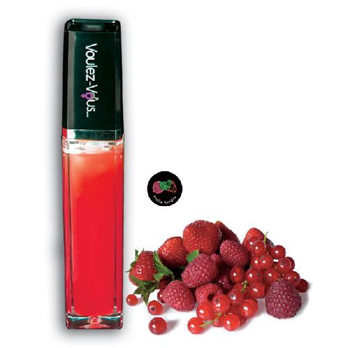 Gloss lumineux a effet chaud froid Fruits rouges - 10 ml