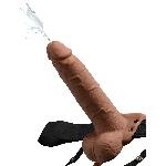 Gode Ceinture Creux Hale qui Ejacule FF - 19 cm