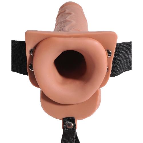 Gode Ceinture Creux Hale qui Ejacule FF - 19 cm