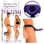 Gode ceinture creux Hollow Strap on Pourpre - Pipedream