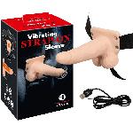 Gode Ceinture Creux Vibrant Rechargeable Strap-On