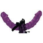 Gode ceinture double penetration de 15 cm