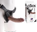 Gode ceinture realiste Latino King Cock - 20 cm