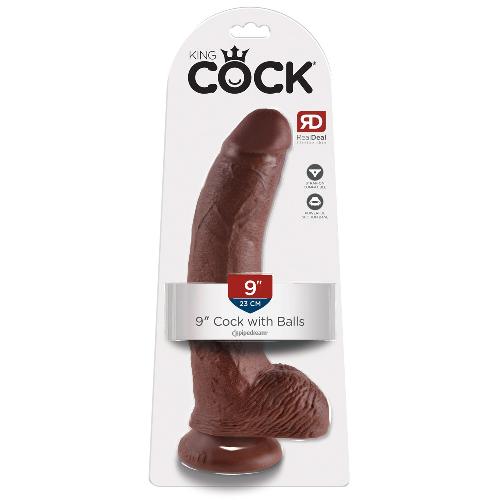 Godes Gode KC 22cm avec testicules Brown
