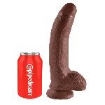 Godes Gode KC 22cm avec testicules Brown