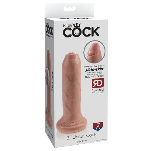 Godes Gode King Cock 15cm Uncut Flesh