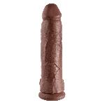 Godes gode King Cock 30cm Cock w Balls Brown