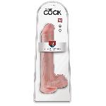 gode King Cock 33cm Cock w Balls Light