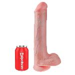 Godes gode King Cock 33cm Cock w Balls Light