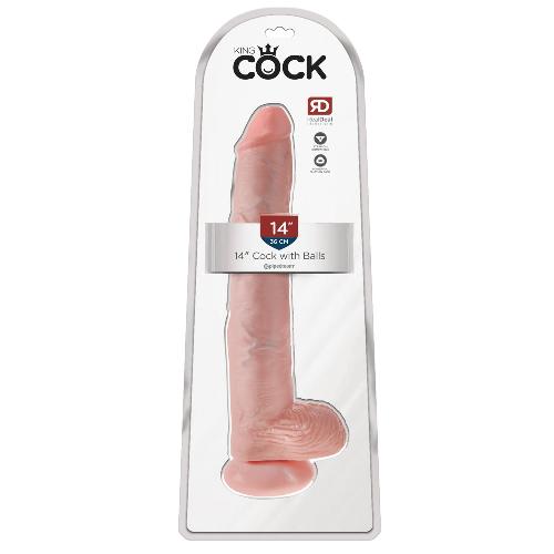 Godes Gode King Cock 35cm avec testicules