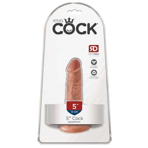 Godes Gode King Cock 5 Cock Tan