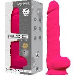 Gode Realiste Geant Rose Double Densite No 1 - 38 cm