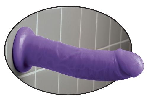 Gode ventouse 20cm violet