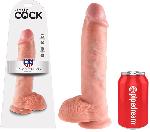 Godes Gode ventouse avec testicules - 25 cm D 5 cm