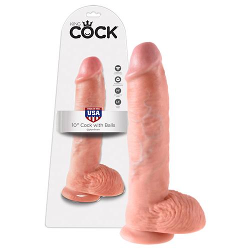 Godes Gode ventouse avec testicules - 27cm D5.4cm