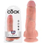 Godes Gode ventouse avec testicules King Cock chair - 21 cm