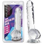 Gode Ventouse Naturally Yours Transparent - 19 cm