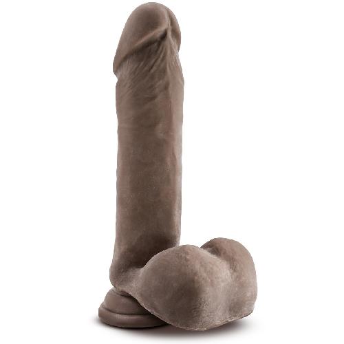 Gode Ventouse Ultra Realiste Noir DR Skin + 23 cm