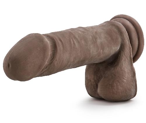 Gode Ventouse Ultra Realiste Noir DR Skin + 23 cm