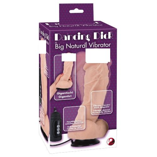 Gode ventouse vibrant