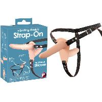 Godes Ceinture Double Gode Ceinture Vibrant Rechargeable