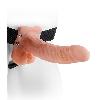Godes Ceinture Gode ceinture creux avec testicules - 19 cm - D3.9cm