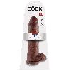 Godes gode King Cock 30cm Cock w Balls Brown