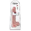 Godes gode King Cock 33cm Cock w Balls Light