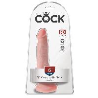 Godes Gode King Cock 6 Cock w Balls Light