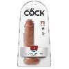 Godes Gode King Cock 7 Cock w Balls Tan