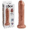 Godes Gode Realiste qui se Decalotte King Cock 18cm - Dark