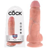 Godes Gode ventouse avec testicules King Cock chair - 21 cm