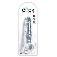 Godes KCC gode 20cm avec testicules transparent