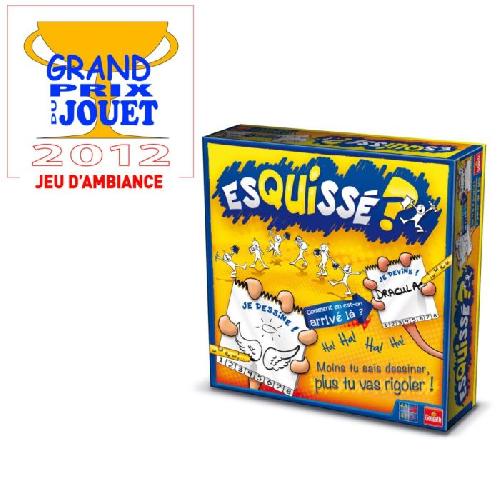 Jeu De Societe - Jeu De Plateau Goliath - Esquissé 6 joueurs - Jeu d'ambiance