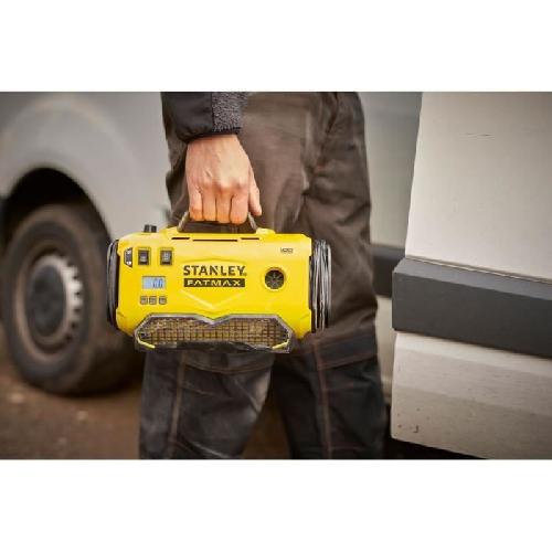 Compresseur Gonfleur Compresseur - STANLEY FATMAX V20 - SFMCE520B-QW - Lithium 18V - 11 bars - Sans Batterie