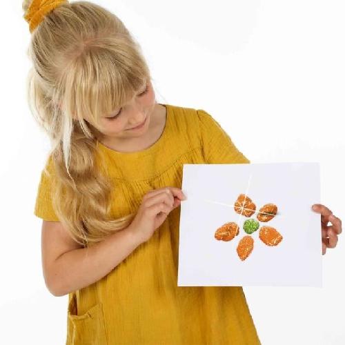 Peinture Gouache Gouache a paillettes - SES CREATIVE - Six couleurs vives de gouache pailletee