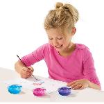 Peinture Gouache Gouache trendy -6x45ml- - SES CREATIVE - Couleurs vives et opaques. 6 super couleurs.