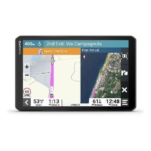 Gps Auto - Module - Boitier De Navigation GPS GARMIN Camper 895 - Écran 8 - Itinéraires personnalisés - Alertes spécifiques