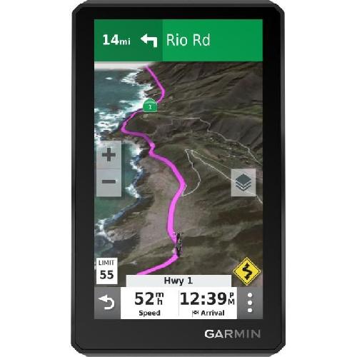 Gps Auto - Module - Boitier De Navigation GPS moto tout-terrain Garmin Zumo XT - TFT couleur écran tactile - 32 Go - Bluetooth/Wi-Fi - Cartographie TOPO