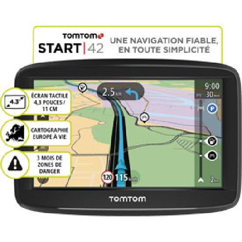 Gps Auto - Module - Boitier De Navigation GPS TOMTOM Start 42 Europe 45 - carto gratuite a vie