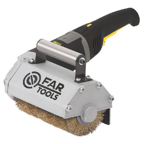 Decapeur Grand Renovateur Exterieur FARTOOLS REX 200 - Special Grandes Surfaces - 1800W - Gris et Noir