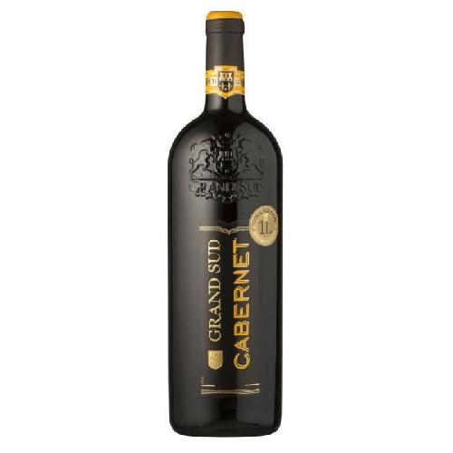 Vin Rouge Grand Sud Cabernet IGP Pays d'Oc - Vin rouge du Languedoc Roussillon - 1L