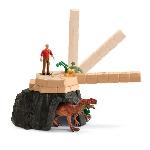 Figurine Miniature - Personnage Miniature Grande Conquete du temple perdu. Playset figurines. SCHLEICH 42656 Dinosaurs. Des 4 ans