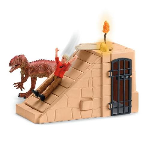 Figurine Miniature - Personnage Miniature Grande Conquete du temple perdu. Playset figurines. SCHLEICH 42656 Dinosaurs. Des 4 ans